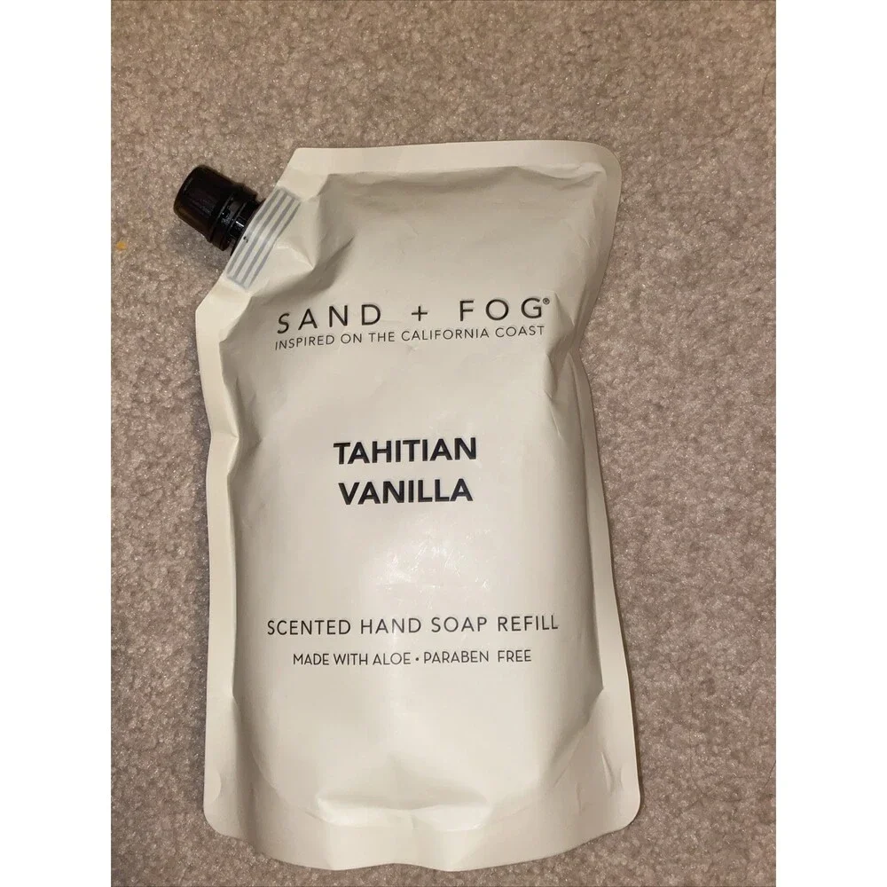 SAND + FOG Tahitian Vanilla Scented Hand Soap Refill 34 fl. oz